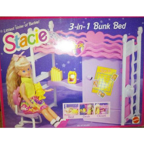 Stacie Little Sister of Barbie(バービー) 3 -In- 1 Bunk...
