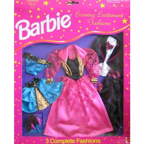 Barbie(バービー) Evening Excitement ファッション - 3 洋服 for ...