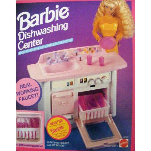 Barbie(バービー)-Barbie(バービー) Kitchen Dishwashing Cent...