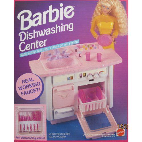 Barbie(バービー) DISHWASHING CENTER Playset DISH WASHE...