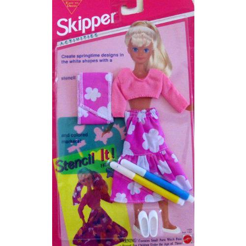 Barbie(バービー) スキッパー Activities STENCIL IT! ファッション /...