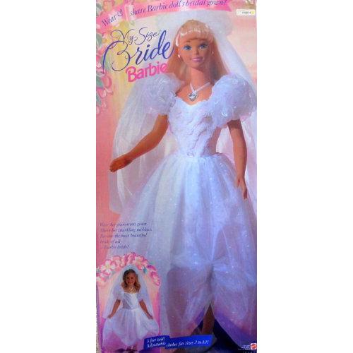 Barbie(バービー) MY SIZE BRIDE 人形 3 Feet Tall / Adjust...
