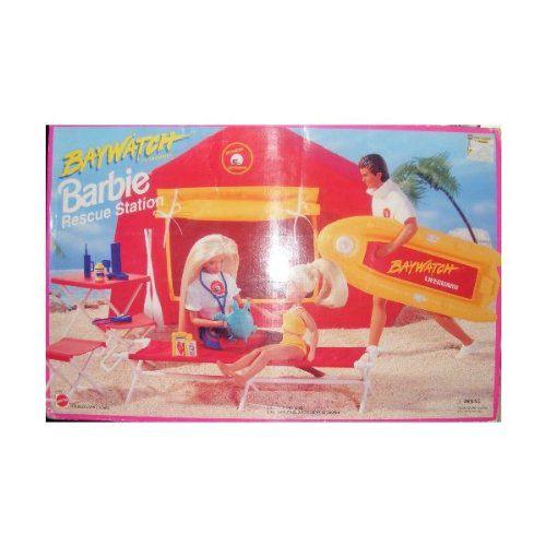 Barbie(バービー) Baywatch Rescue Station Playset (1994...