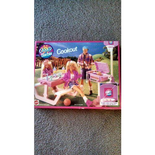 Camp Barbie(バービー) Cookout Mattell 1994 Play Set