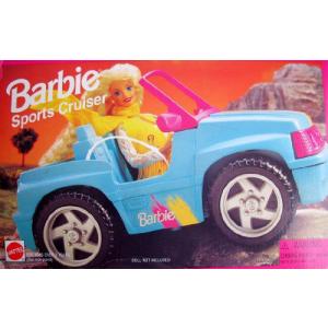 Barbie(バービー) SPORTS クルーズR Jeep VEHICLE Convertible CAR (1995 Arcotoys， Mattel)｜worldselect