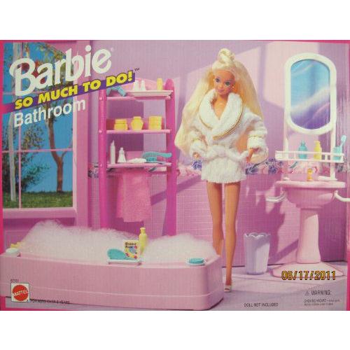 Barbie(バービー) So Much To Do Bathroom Playset (1995 ...