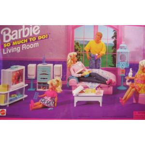 Barbie(バービー) So Much To Do Living Room Playset (1995 Arcotoys， Mattel)｜worldselect