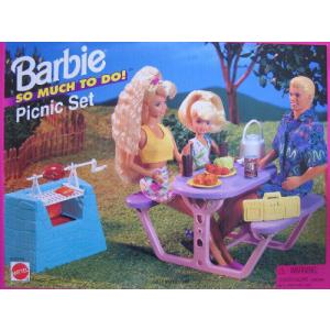 Barbie(バービー) So Much To Do PICNIC Set / Barbecue & MORE! (1995 Arcotoys， Mattel)｜worldselect