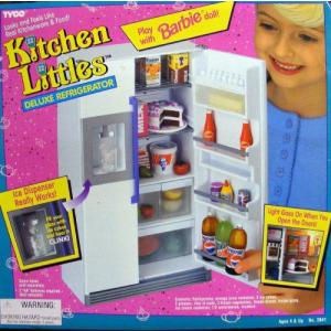 Barbie(バービー)- Tyco Orginal Kitchen Littles デラックス Refrigerator (1995)｜worldselect