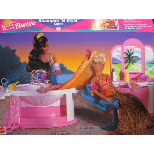 Barbie(バービー) HULA HAIR SHAMPOO 'N STYLE SALON Play...