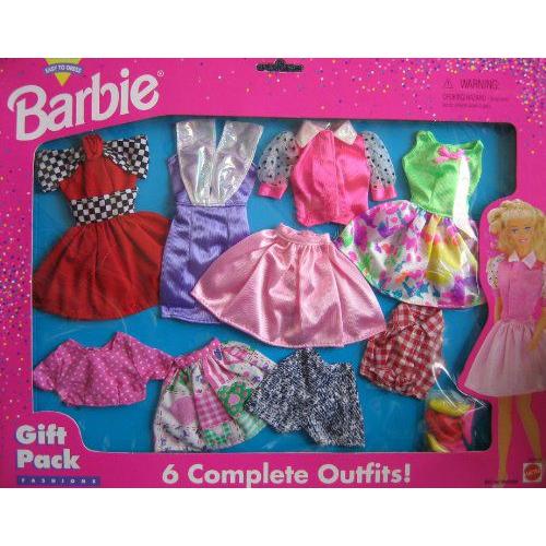 Barbie(バービー) 6 コンプリート ファッション 洋服 ギフトパック - Easy To D...