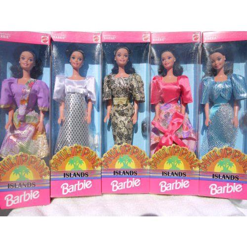 Philippine Isl＆s Barbie(バービー)s - Set of 5 (1997)