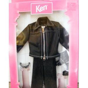Barbie(バービー)_ KEN(ケン) Black Leather 洋服 Clothes 1997 Asst.18099｜worldselect