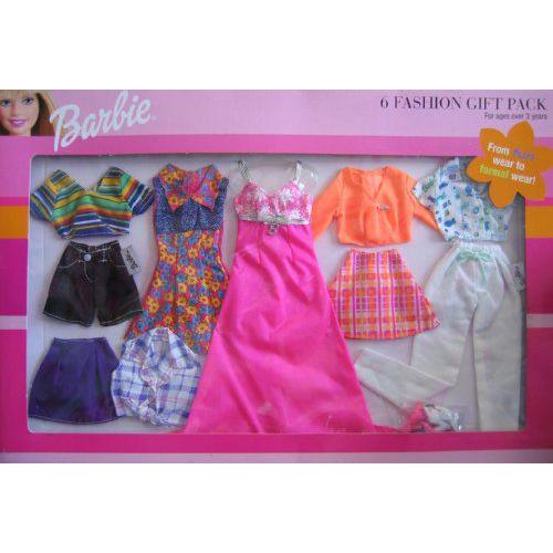 Barbie(バービー) 6 ファッション ギフトパック - From Fun Wear to Fo...
