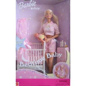 Barbie(バービー) & Krissy Bedtime Baby w Musical Crib (2000)｜worldselect