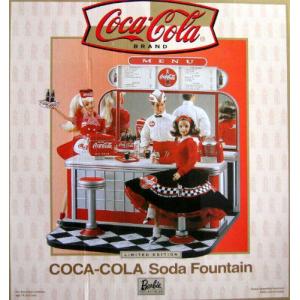 Barbie(バービー) COCA COLA SODA FOUNTAIN Playset w Shipper Box - 限定版 Barbie(バービー) Collectib