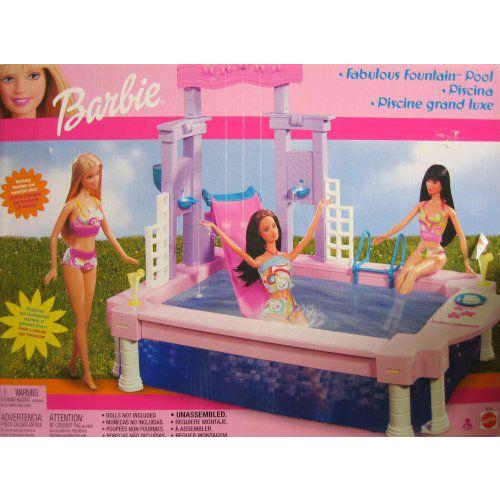 Barbie(バービー) Fabulous Fountain Pool Playset (2001)