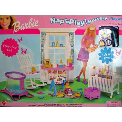 Barbie(バービー) Krissy Nap 'n Play Nursery Playset (2...