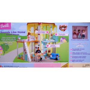 Barbie(バービー) Happy Family SOUNDS LIKE HOME SMART HOUSE Playset / LIGHTS & SOUNDS (2004)｜worldselect