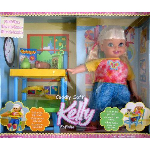Barbie(バービー) Cuddly Soft KELLY SNACK TIME 人形 15” /...