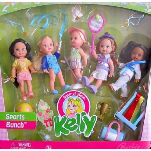 Barbie(バービー) KELLY 人形 SPORTS BUNCH Set / KAYLA， KE...