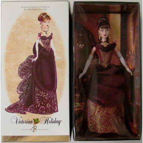 2006 Victorian ホリデー バービー人形 限定