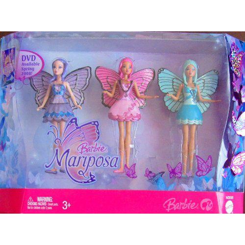 Barbie(バービー) MARIPOSA FLUTTERFIELD FAIRIES 人形 ギフトパ...