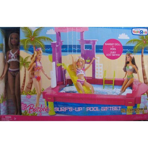 Barbie(バービー) SURF'S UP POOL GIFTSET / バービー人形 &amp; Poo...