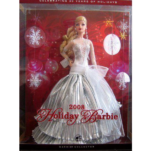ホリデー バービー人形 2008 コレクター エディション - Celebrating 20 Yea...