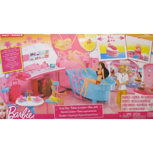 Barbie(バービー) 2 in1 クルーズ SHIP 20 Pieces Playset 4+ ...