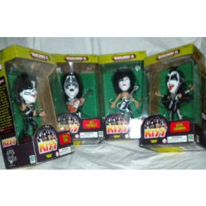 KISS ボブルドブル フィギュア 首振り人形　4体セット　キッス　ビンテージ Amazon.co.jp: Funko - Bobble Head Kiss the Starchild Paul