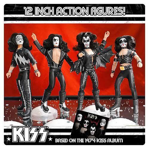 KISS（キッス） 1st アルバム シリーズ 2 12インチ アクションフィギュアセット