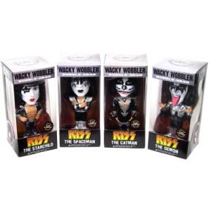 KISS ボブルドブル フィギュア 首振り人形　4体セット　キッス　ビンテージ Amazon.co.jp: Funko - Bobble Head Kiss the Starchild Paul