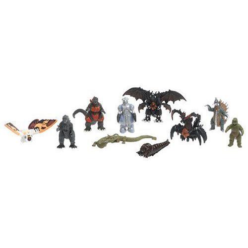 ゴジラ Pack of Destruction - 10体セットミニチュア フィギュア