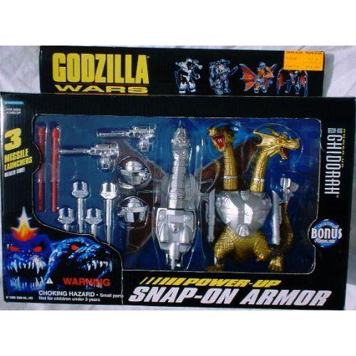 ゴジラ Wars メカ-キングギドラ アクション フィギュア with Power-UP Snap-...