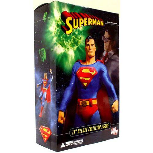 DC Direct 13インチ デラックス コレクターズ アクションフィギュア スーパーマン