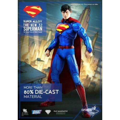 New 52 Jim Lee スーパーマン Super Alloy アクションフィギュア