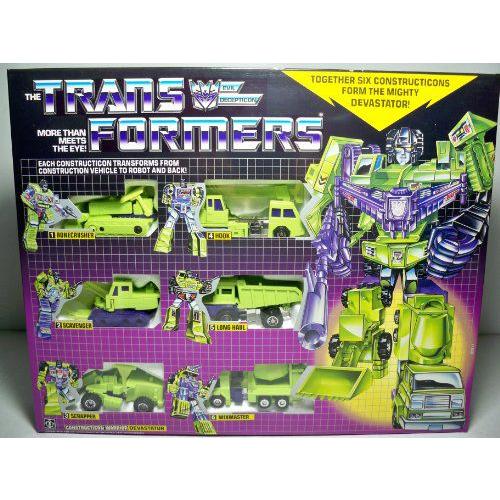 トランスフォーマー G1 REISSUE DEVASTATOR CONSTRUCTICONS GRE...