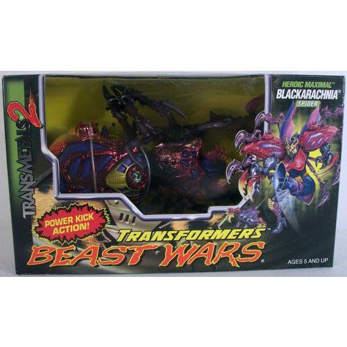 トランスフォーマー ビーストウォーズ Transmetals 2 ブラックarachnia