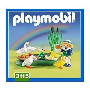 Playmobil(プレイモービル) 農家 女の子とアヒル 3115｜worldselect