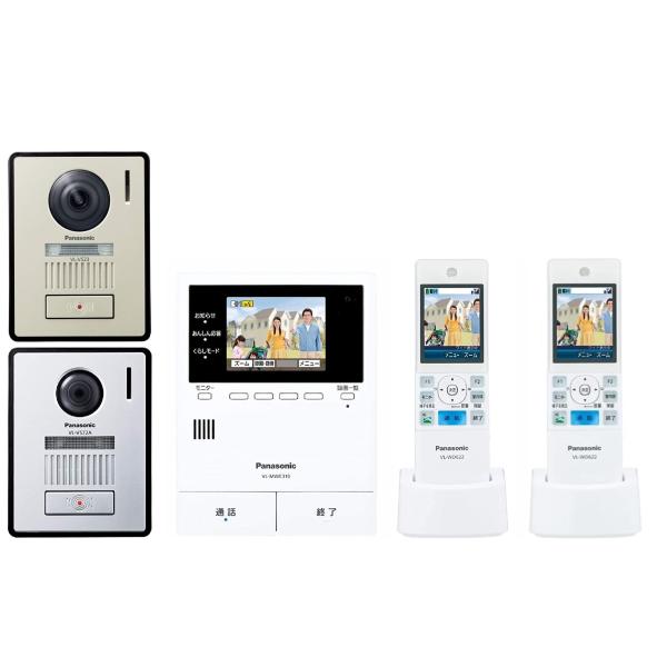 パナソニック(Panasonic) テレビドアホン   VL-SWE310KFA  カラーカメラ 玄...