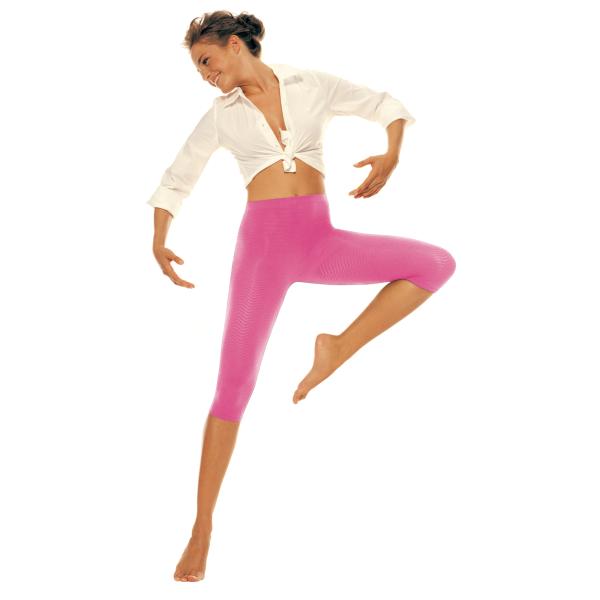 イタリア製高級加圧下着　SOLIDEA（ソリディア）　シルバーウェーブコルサロ　ひざ下タイプ　ピンク