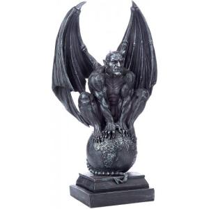 デビル サタン 悪魔 ガーゴイル 置物 オブジェ 装飾 工芸品 樹脂製 魔