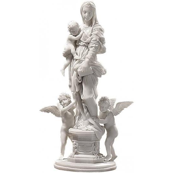 Design Toscano Bonded Marble (1517) Madonna of the...