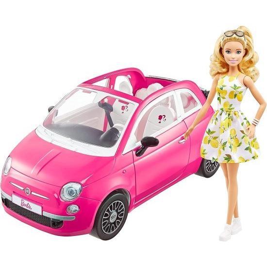 Barbie バービーフィアット500人形と車両