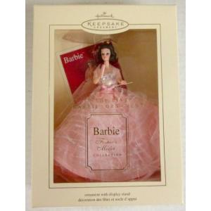 Barbie ピンクバービー飾りバービーファッションモデルコレクションのホールマーク記念飾り