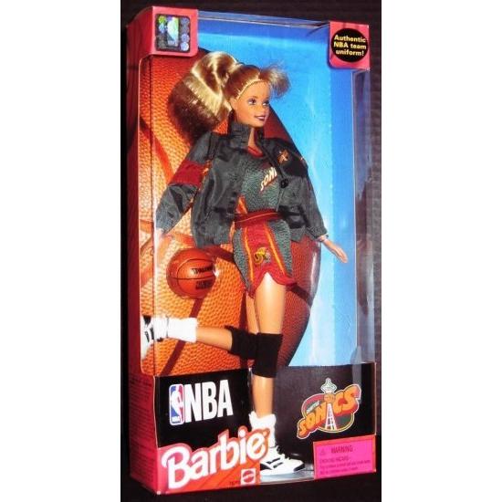 Barbie NBA National Basketball Association Seattle...