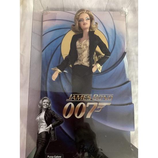 Barbie バービーコレクターブラックレーベルジェームズボンド007ゴールドフィンガー猫ギャロール...