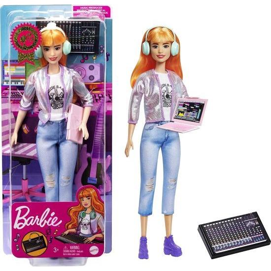 Barbie バービーキャリアオブザイヤーミュージックプロデューサードール（12インチ）、カラフルな...