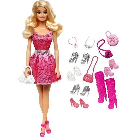 Barbie バービー人形と靴のギフトセット